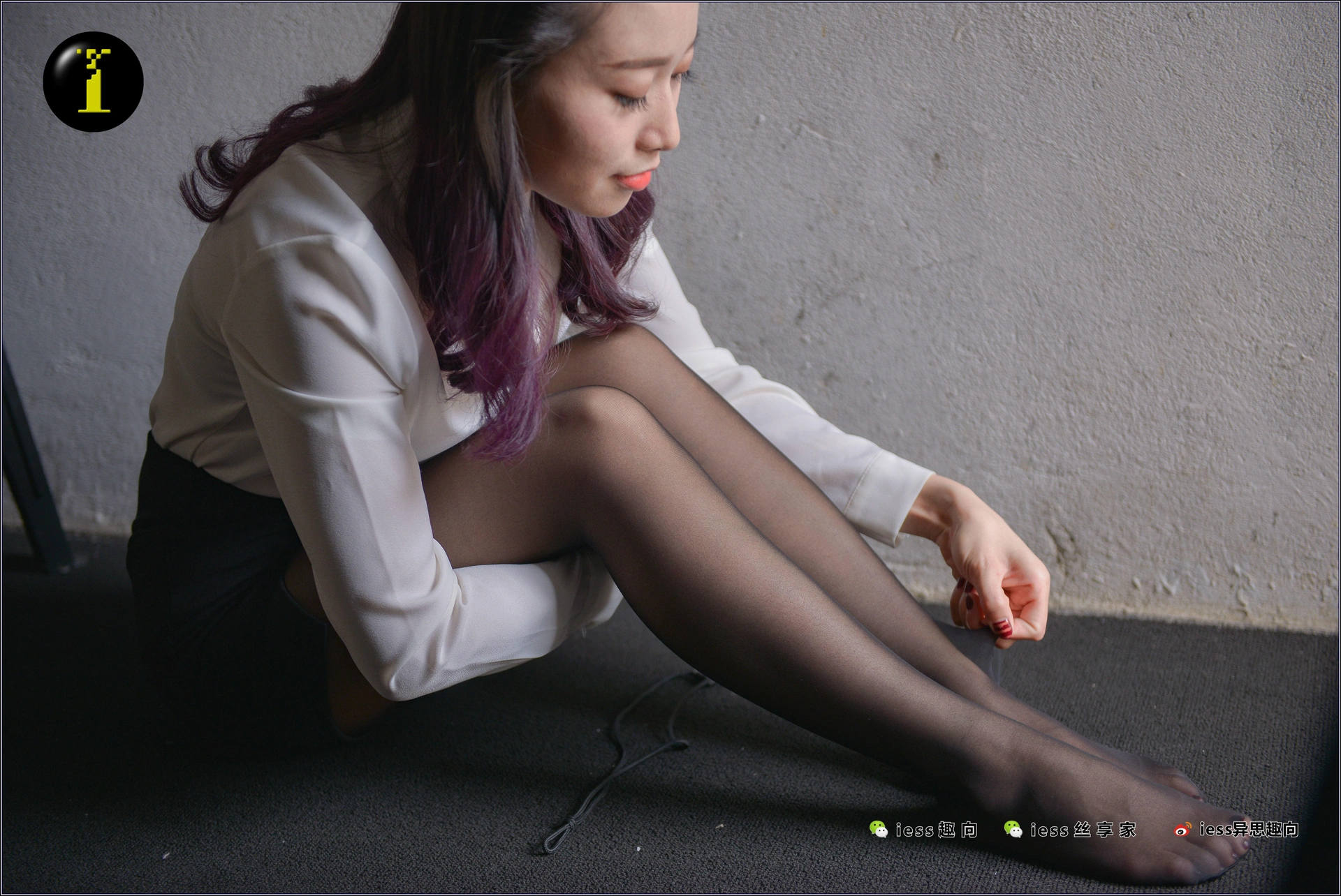 [IESS异思趣向] 普惠集 008-范美美穿袜子 1